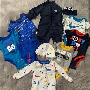 Boys Newborn Nike Bundle.